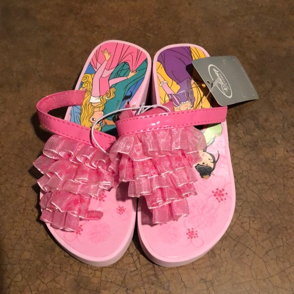 disney princess flip flops